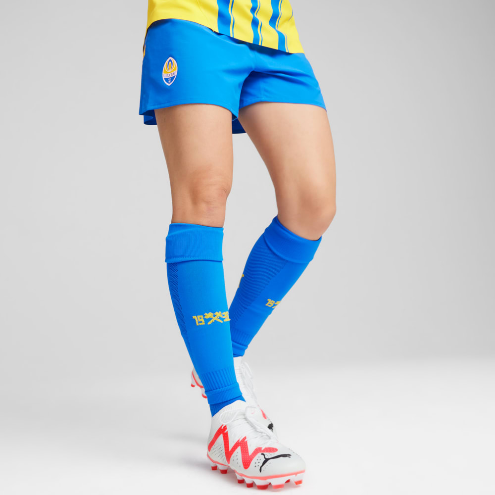 Изображение Puma Шорты FC Shakhtar Donetsk Shorts Women #1: Racing Blue-Faster Yellow