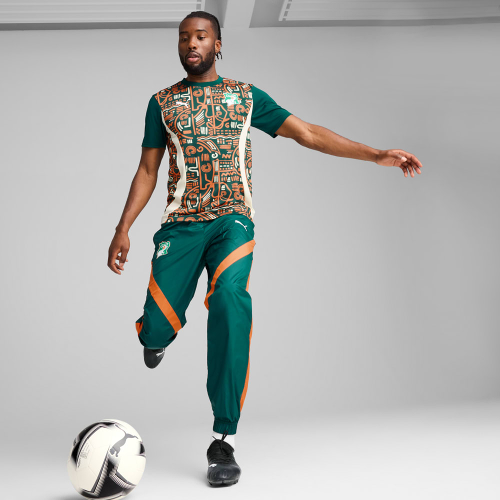 Image PUMA Camisa Pré-Jogo Costa do Marfim 2025 Masculina #2