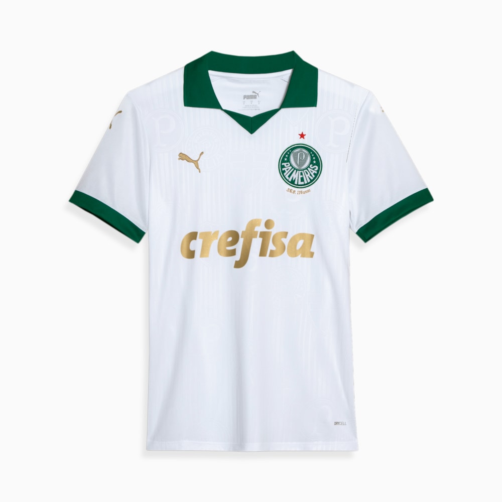 Camisa Palmeiras 2 AWAY Torcedor Feminina 24 25 Branco PUMA