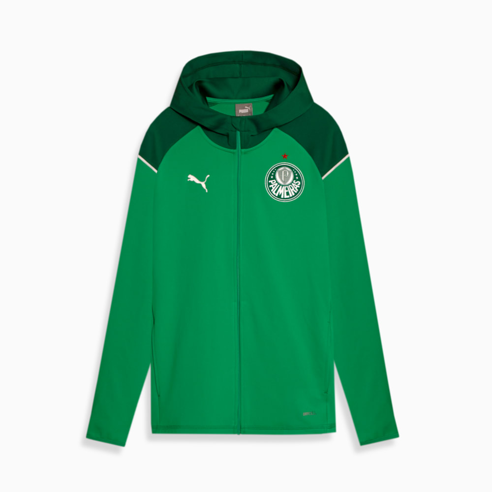 Image PUMA Jaqueta com Capuz Casual Palmeiras Torcedora Feminino 2024 #1