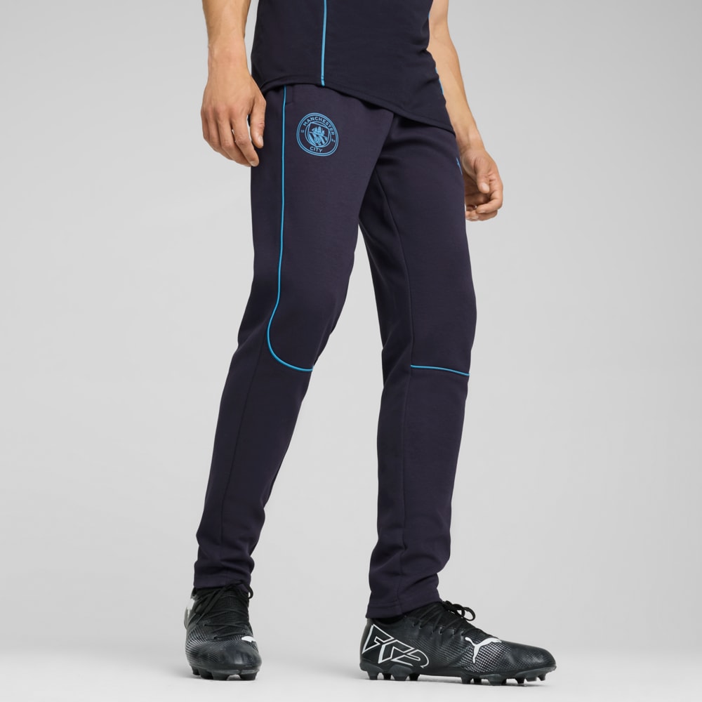 Зображення Puma Брюки Manchester City Casuals Pants Men #1: New Navy-Magic Blue