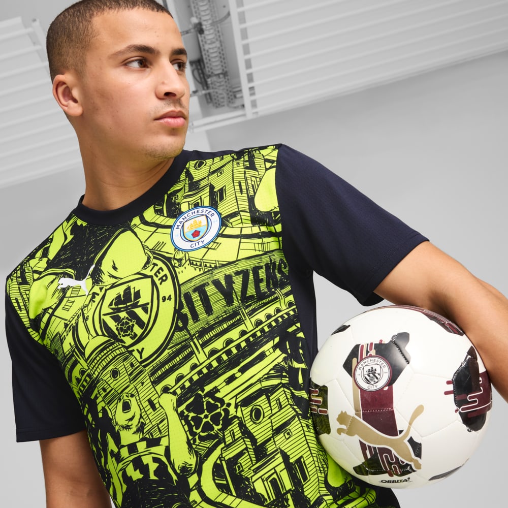 Image PUMA Camisa Pré-Jogo Manchester City Masculina #2