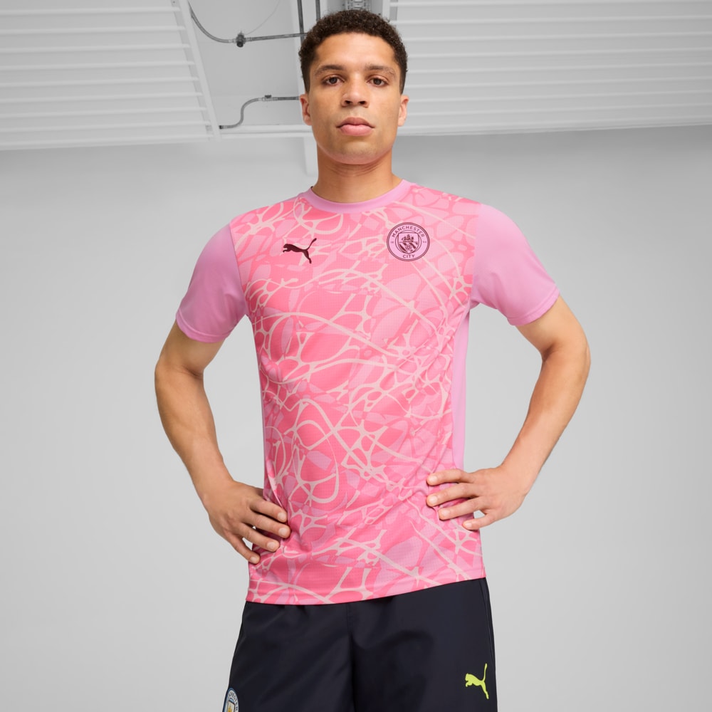 Image PUMA Camisa Pré-Jogo Manchester City Masculina #1