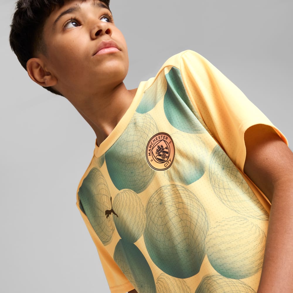 Image PUMA Camisa Pré-Jogo Manchester City Juvenil #2
