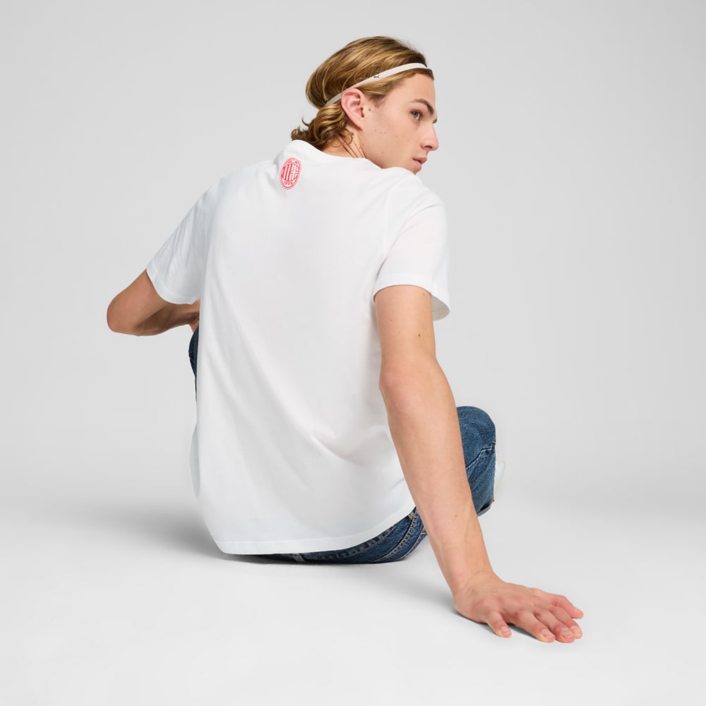 Зображення Puma Футболка AC Milan ftblCULTURE Tee Men #2: PUMA White-For All Time Red