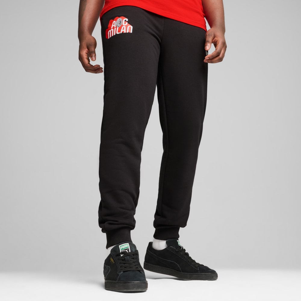 Зображення Puma Штани AC Milan ftblCULTURE Sweat Pants Men #1: PUMA Black-For All Time Red