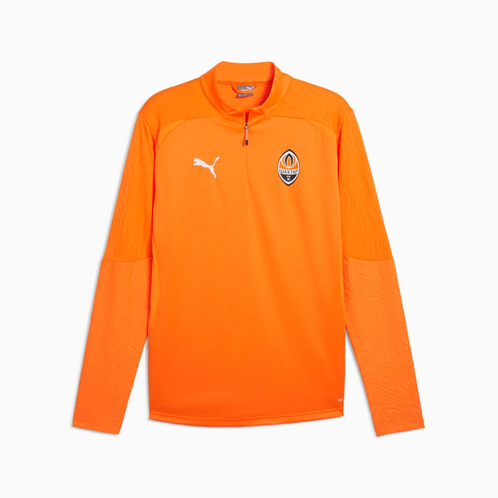 Олимпийка FC Shakhtar Donetsk Quarter-Zip Training Top Men | Цвет:  Оранжевый | Rickie Orange-PUMA White | Puma | Арт: 777854_08