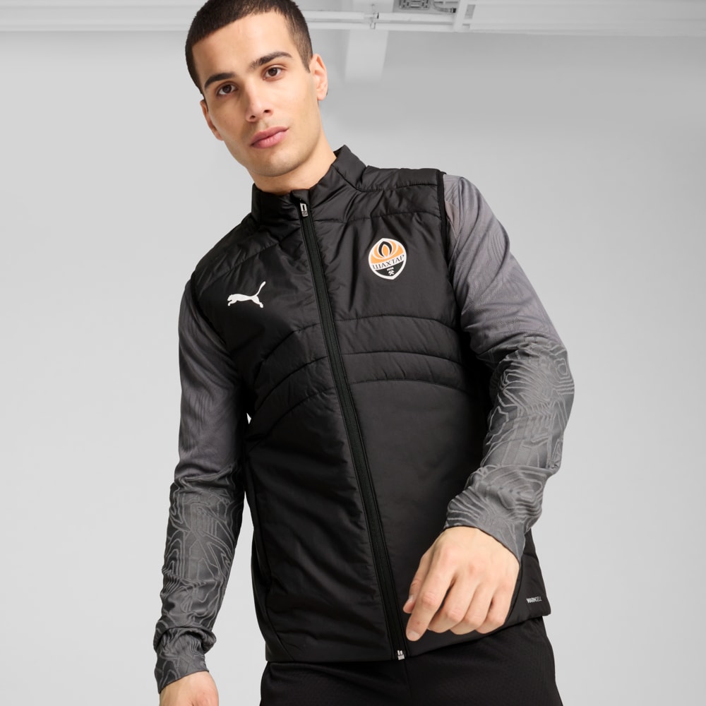 Зображення Puma Жилет FC Shakhtar Donetsk Gilet Men #1: Puma Black-Puma White