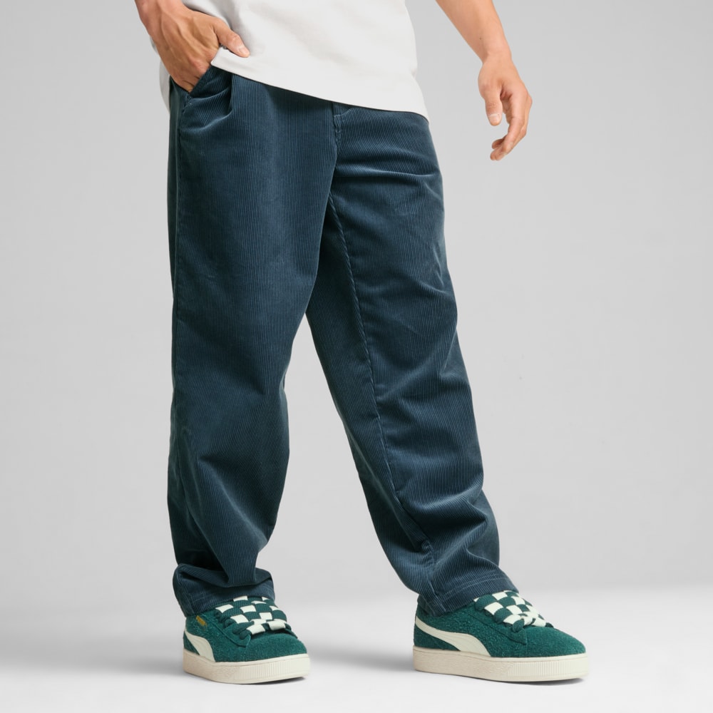 Зображення Puma Брюки MMQ Corduroy Pants Men #1: Gray Skies