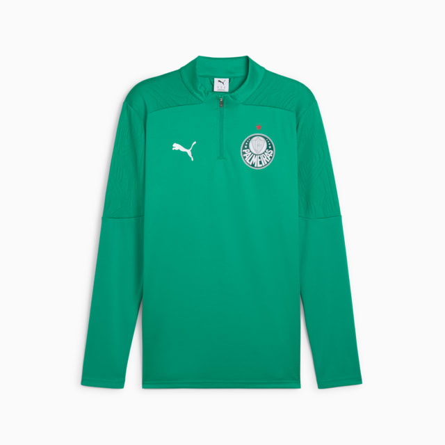 Image PUMA Blusa de Treino Quarter-Zip Palmeiras 2025 Masculina