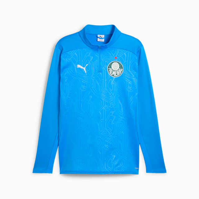 Image PUMA Blusa de Treino Quarter-Zip Hybrid Palmeiras 2025 Masculina