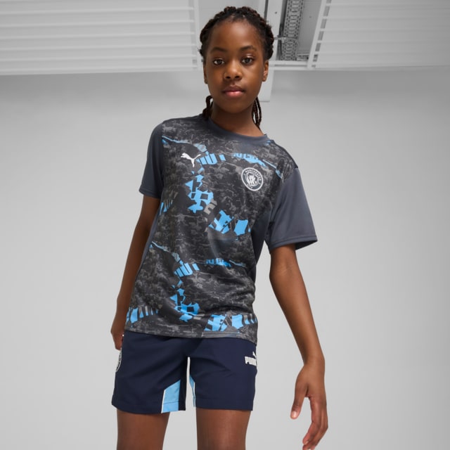 Image PUMA Camisa Pré-Jogo Manchester City Juvenil