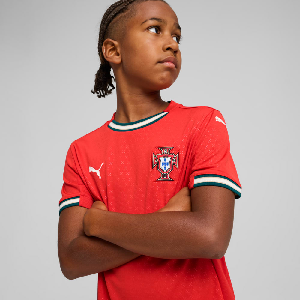 Image PUMA Camisa Portugal Home 2025 Juvenil #1