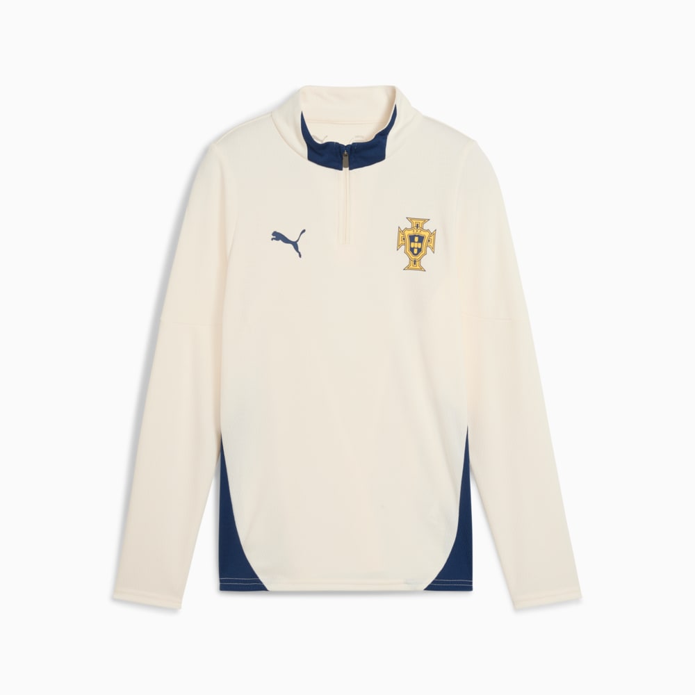 Image PUMA Blusa de Treino Quarter-Zip Portugal Juvenil #4