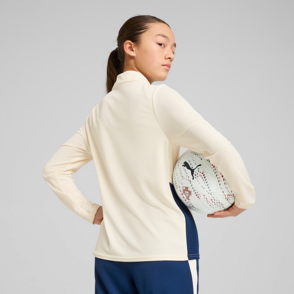 Image PUMA Blusa de Treino Quarter-Zip Portugal Juvenil #3