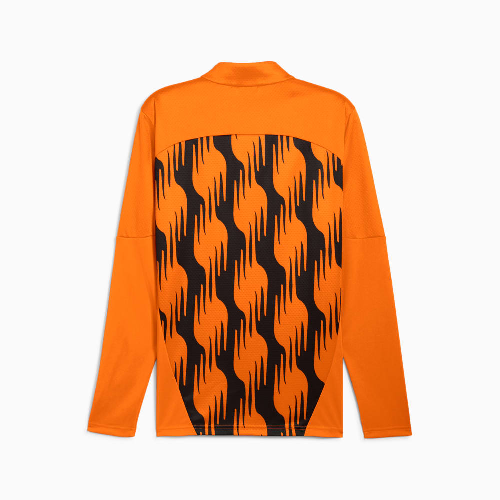 Зображення Puma Олімпійка FC Shakhtar Donetsk Pre-match Quarter-Zip Top Men #2: Rickie Orange-PUMA Black