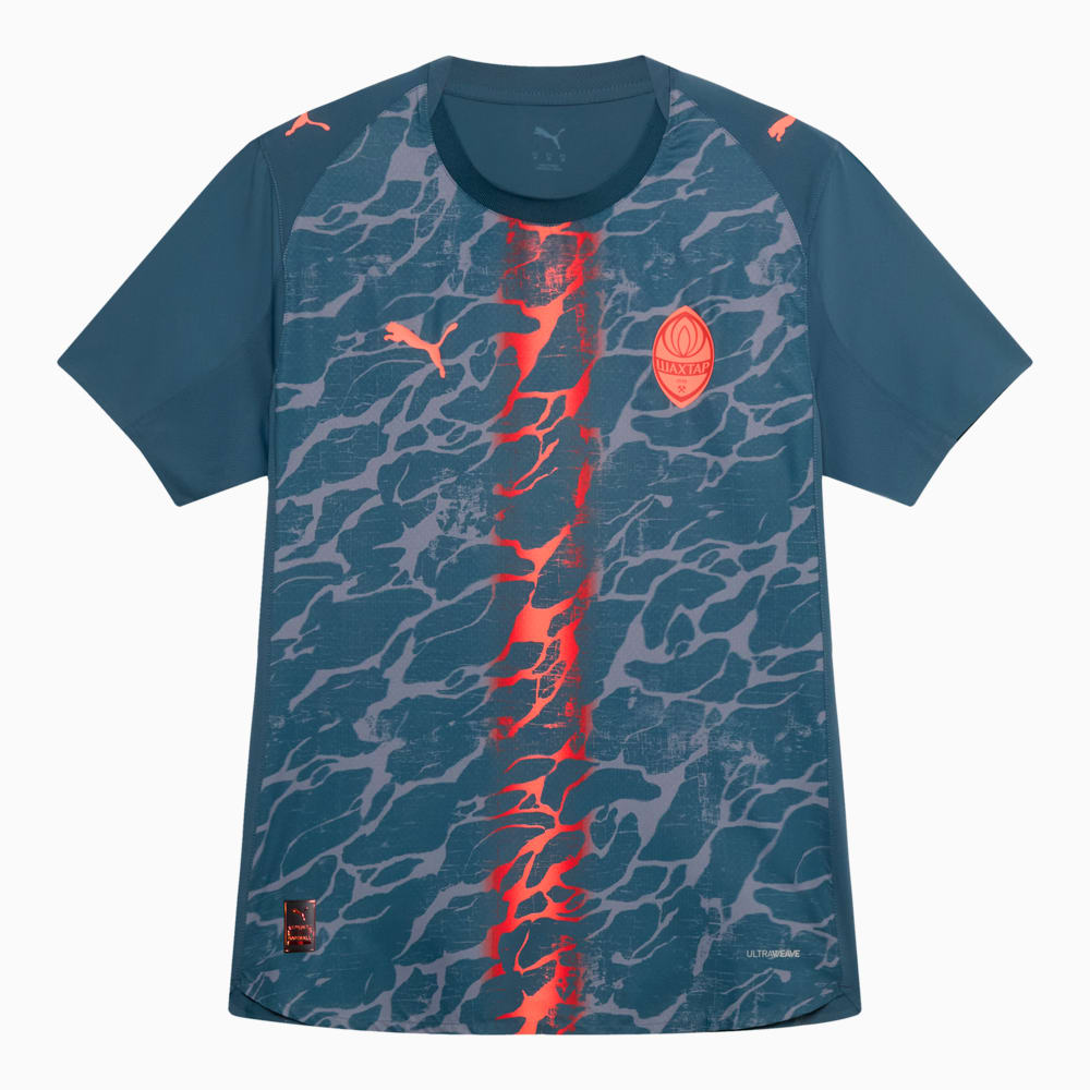 Изображение Puma Футболка FC Shakhtar Donetsk Away Jersey #1: Gray Skies-Neon Sun