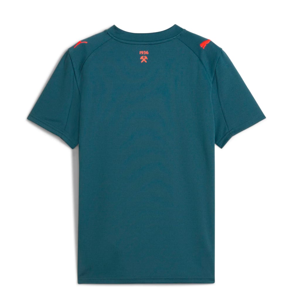 Зображення Puma Футболка FC Shakhtar Donetsk 25/26 Away Jersey Youth #2: Gray Skies-Neon Sun