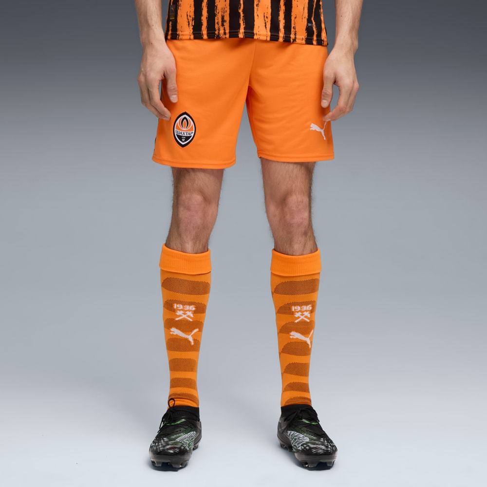 Зображення Puma Шорти FC Shakhtar Donetsk 25/26 Shorts Men #1: Rickie Orange-PUMA Black