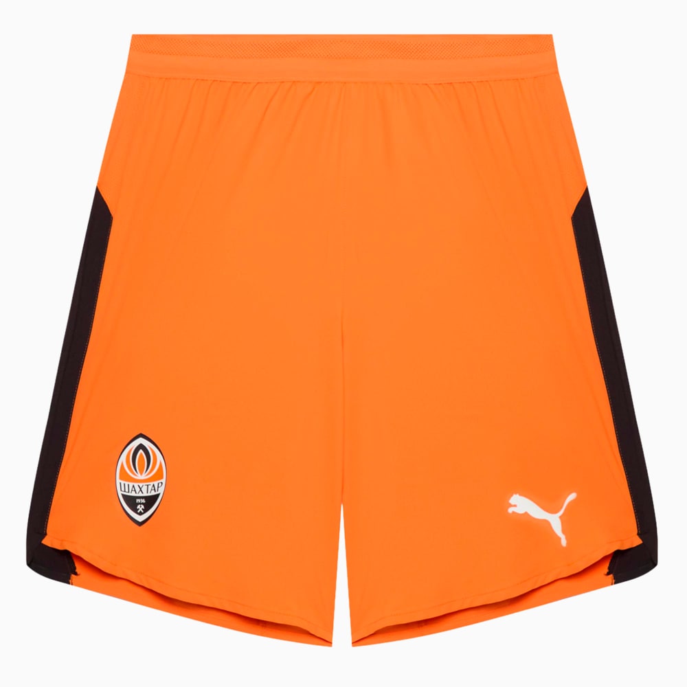 Изображение Puma Шорты FC Shakhtar Donetsk Home Shorts #1: Rickie Orange-PUMA Black