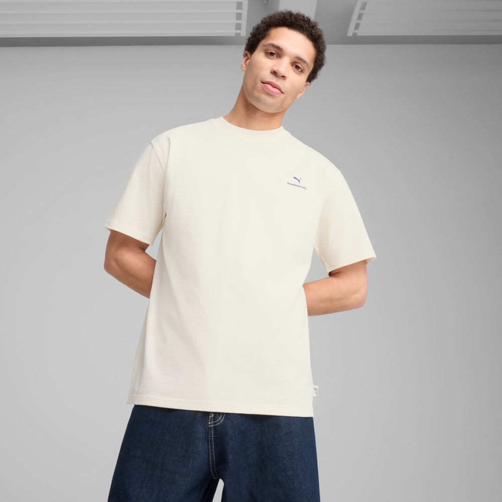 Зображення Puma Футболка Manchester City MMQ Tee Men #1: Warm White