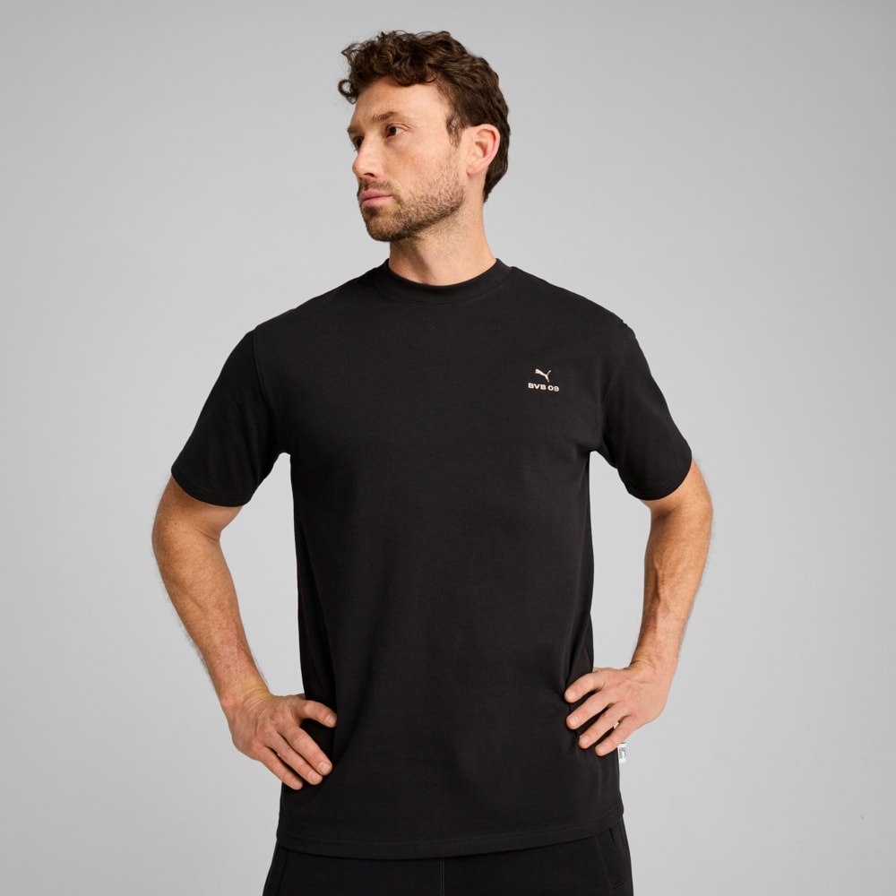 Зображення Puma Футболка Borussia Dortmund MMQ Tee Men #1: PUMA Black-Granola