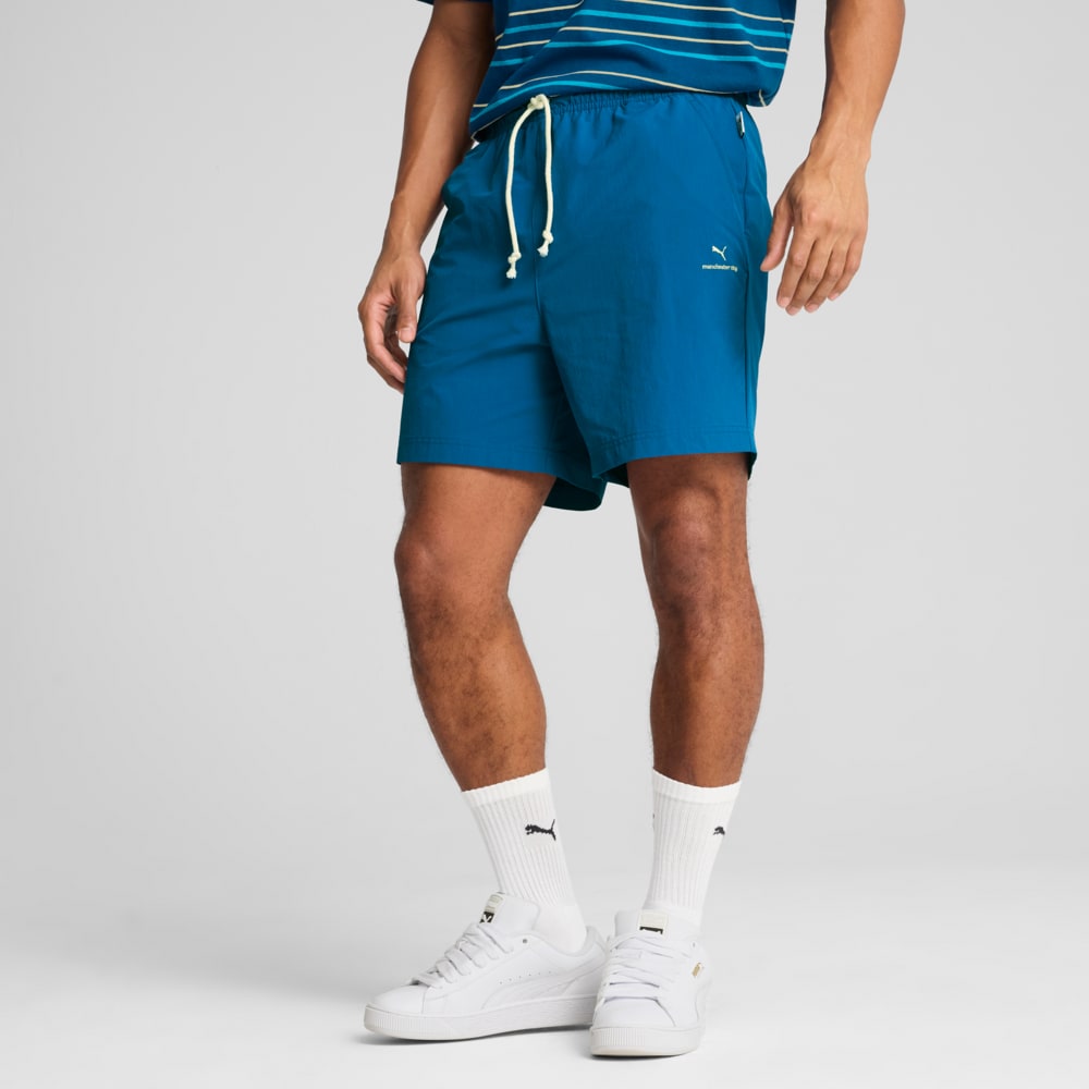 Зображення Puma Шорти Manchester City MMQ Shorts Men #1: Sailing Blue-Pale Lemon