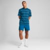 Изображение Puma Футболка Manchester City MMQ Striped Tee Men #3: Sailing Blue-Tropical Blue