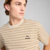 Изображение Puma Футболка Borussia Dortmund MMQ Striped Tee Men #5: Granola-Alpine Snow