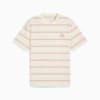 Изображение Puma Футболка AC Milan MMQ Striped Tee Men #6: Warm White-Club Red