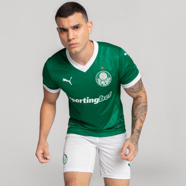 Image PUMA Camisa Palmeiras Jogador HOME 2025