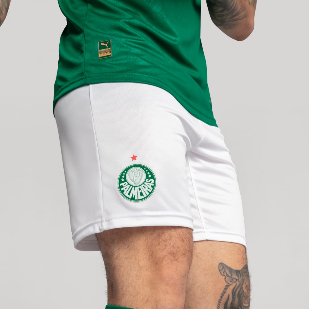 Image PUMA Shorts Palmeiras Jogador HOME 2025 #1