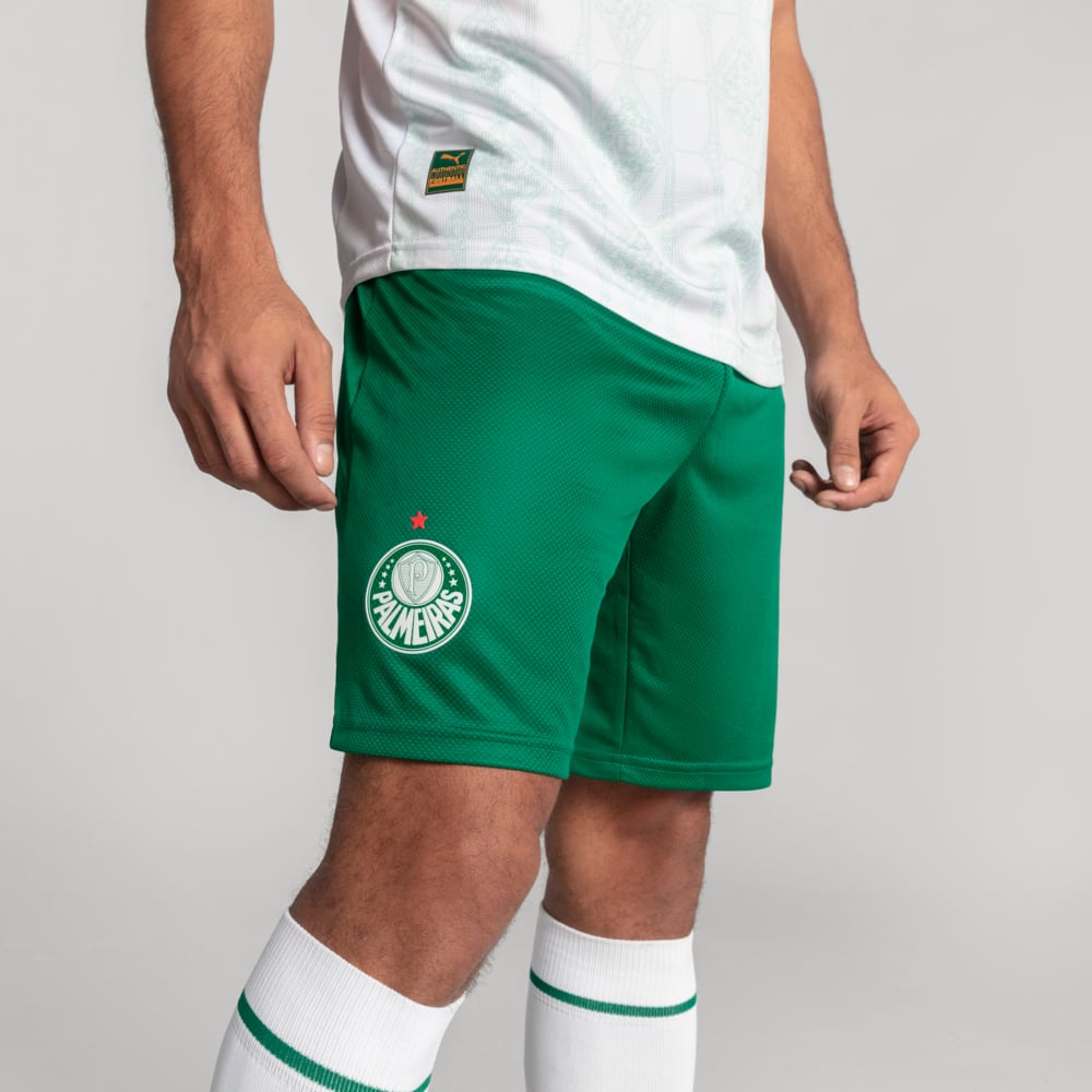 Image PUMA Shorts Palmeiras Jogador AWAY 2025 #1