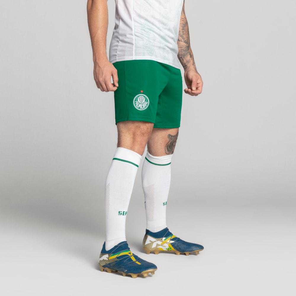Image PUMA Shorts Palmeiras Torcedor AWAY 2025 #1