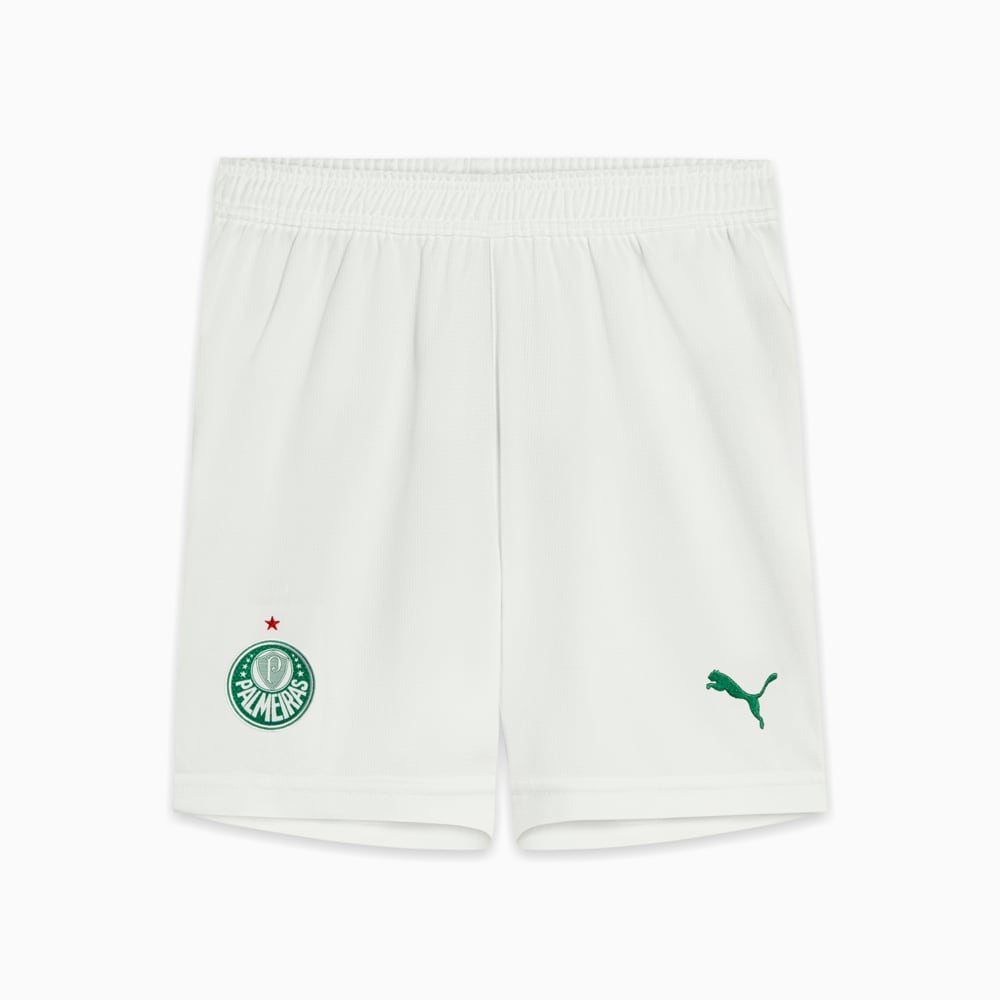 Image PUMA Shorts Palmeiras Torcedor HOME 2025 Juvenil #1