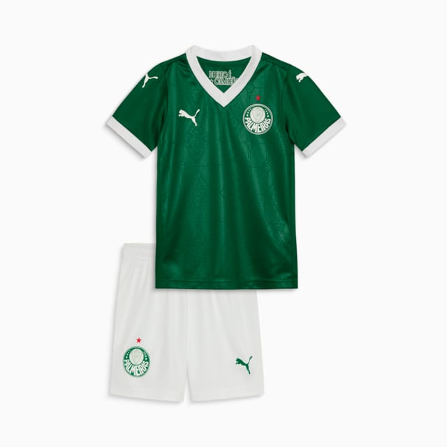 Image PUMA Conjunto Minikit Palmeiras Torcedor HOME 2025