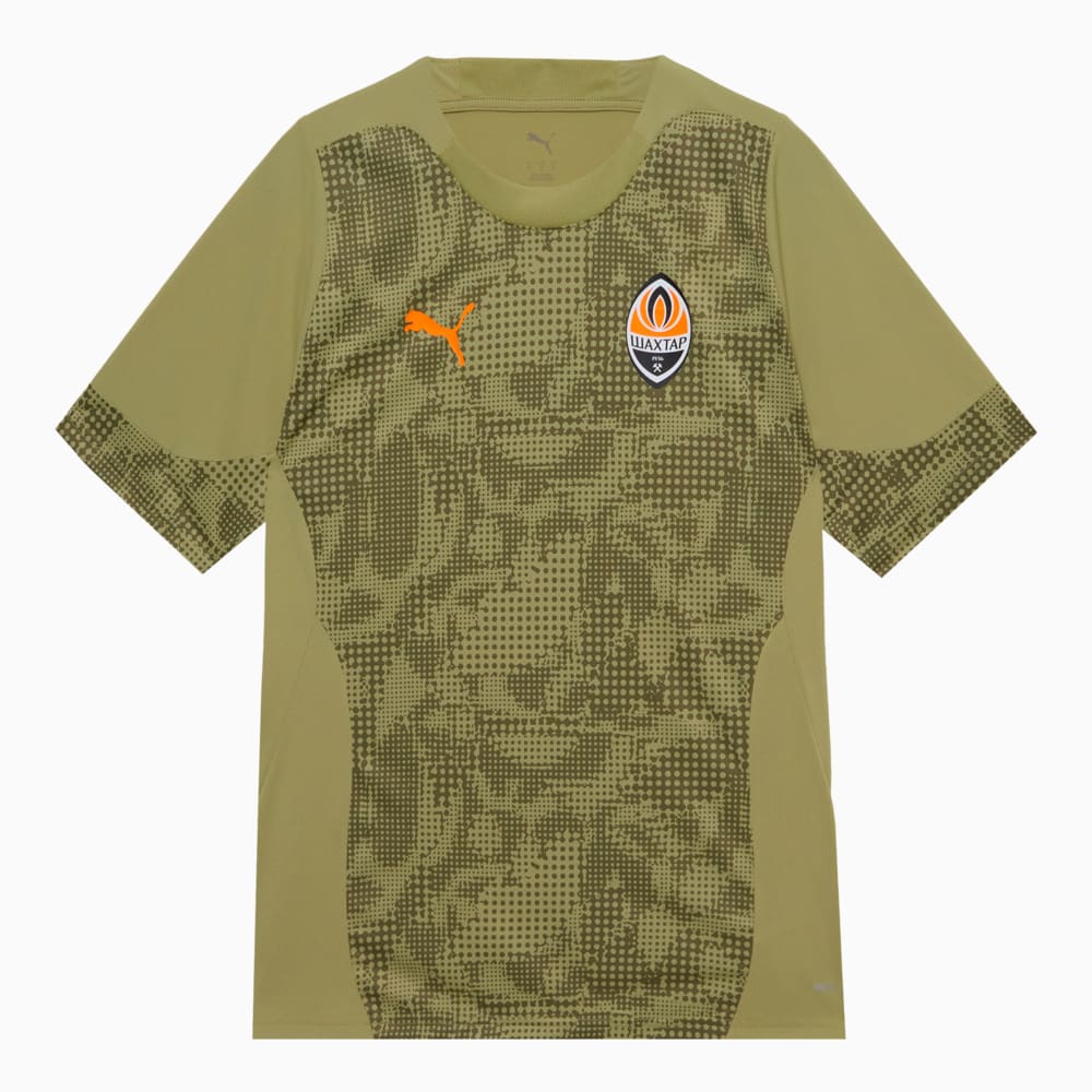 Изображение Puma Футболка FC Shakhtar Donetsk Training Jersey #1: Calming Green-Rickie Orange