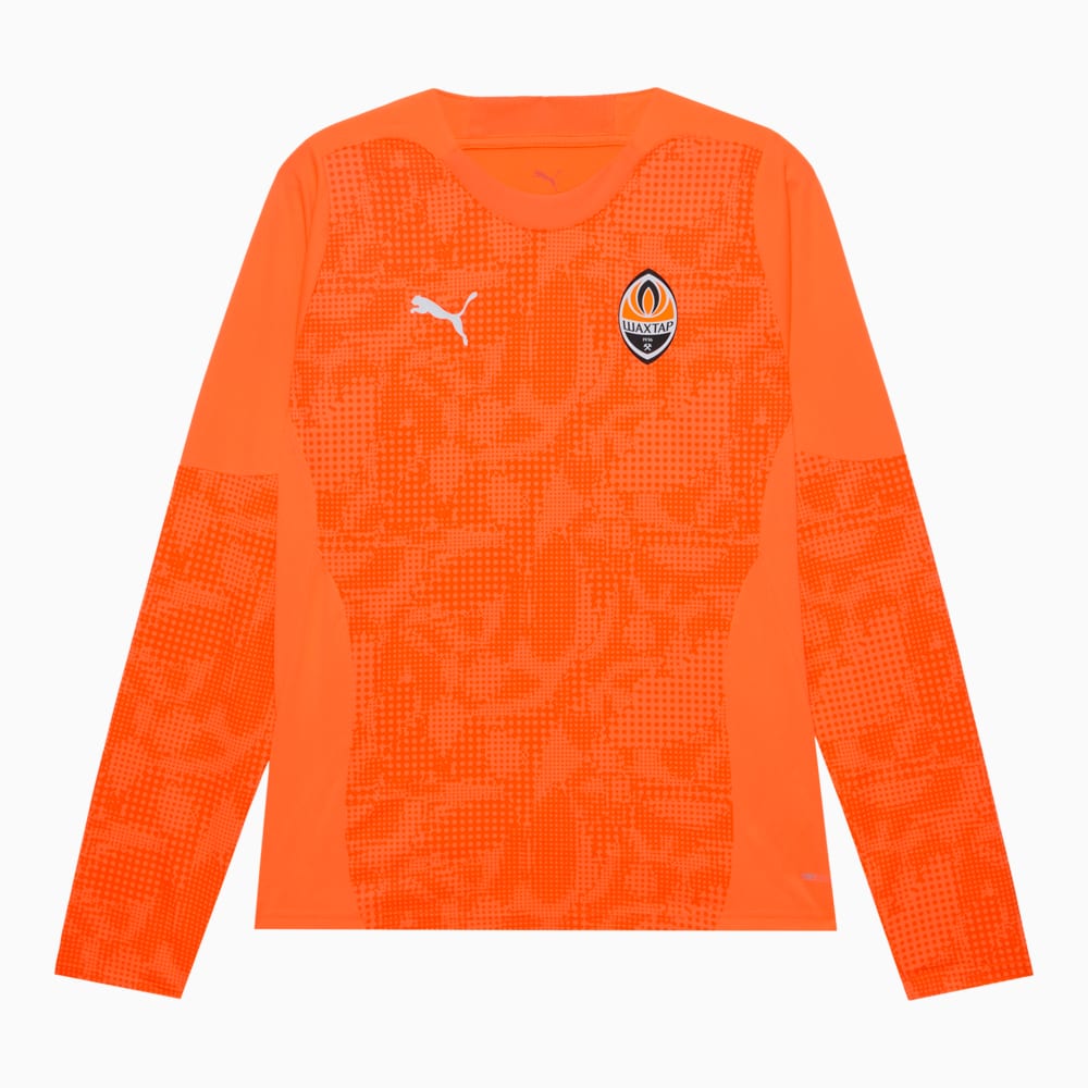 Зображення Puma Лонгслів FC Shakhtar Donetsk Training Jersey LS #1: Neon Sun-PUMA White