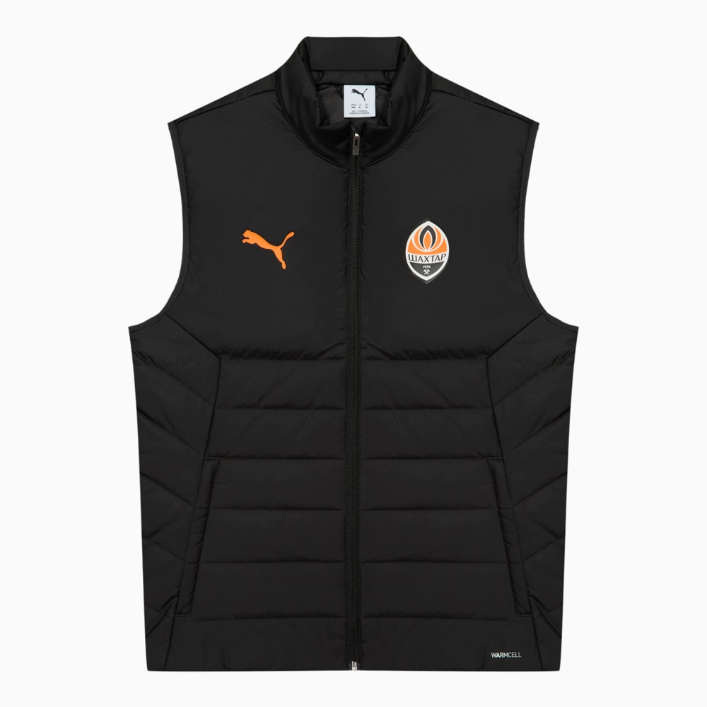 Изображение Puma Жилет FC Shakhtar Donetsk Training Gilet #1: PUMA Black-Rickie Orange