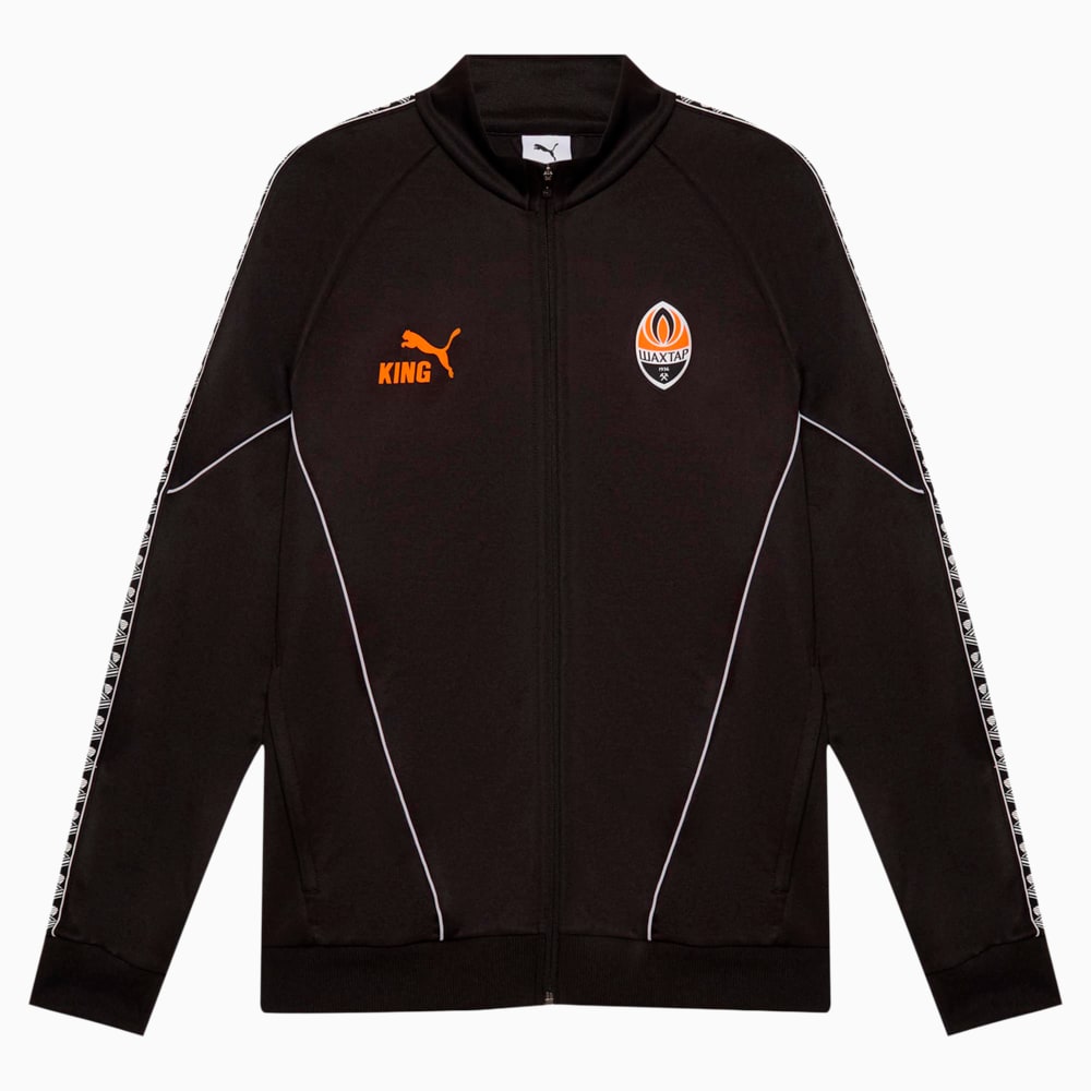 Зображення Puma Олімпійка FC Shakhtar Donetsk KING Anthem Jacket #1: PUMA Black-Rickie Orange