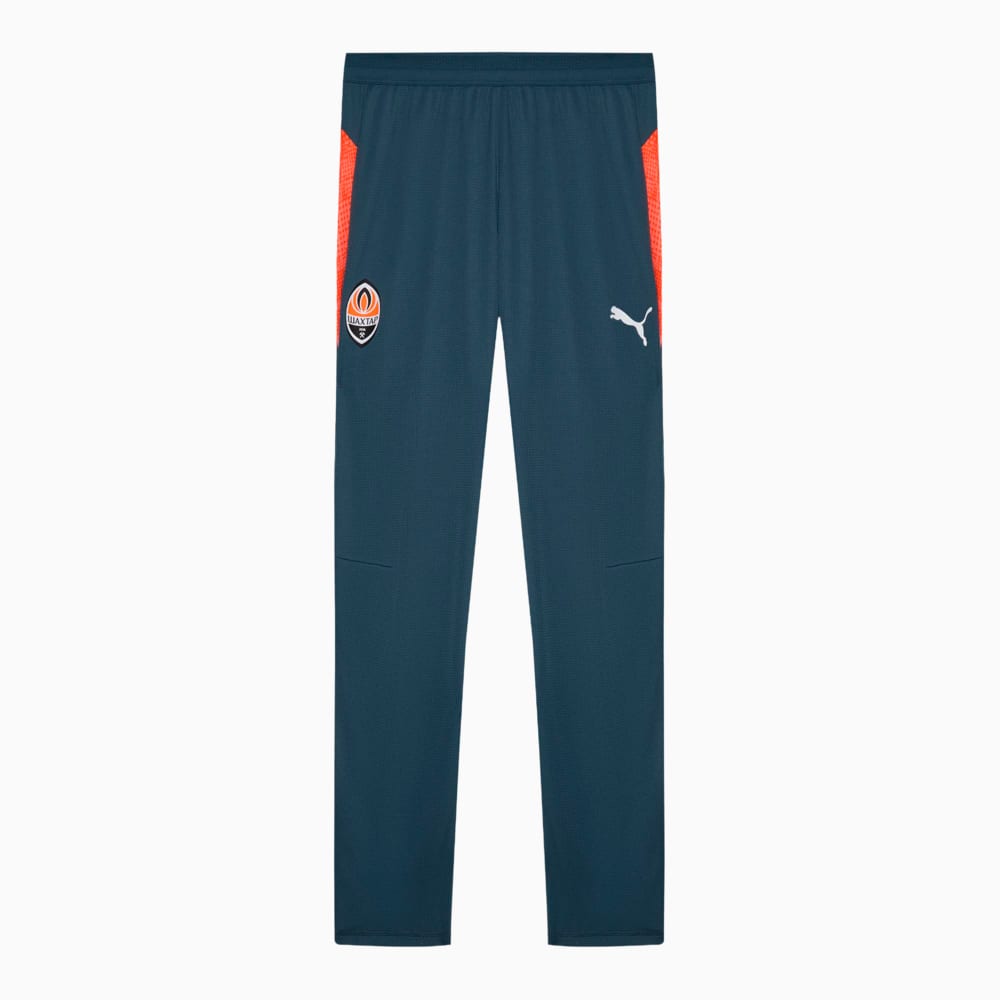 Изображение Puma Брюки FC Shakhtar Donetsk Training Pants #1: Gray Skies-Neon Sun