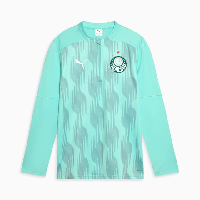 Image PUMA Blusa Pré-Jogo Quarter-Zip Palmeiras 2025