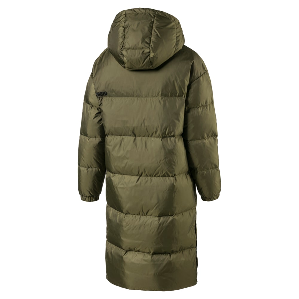 Longline Women s Down Jacket Olive Night Puma 843614 02