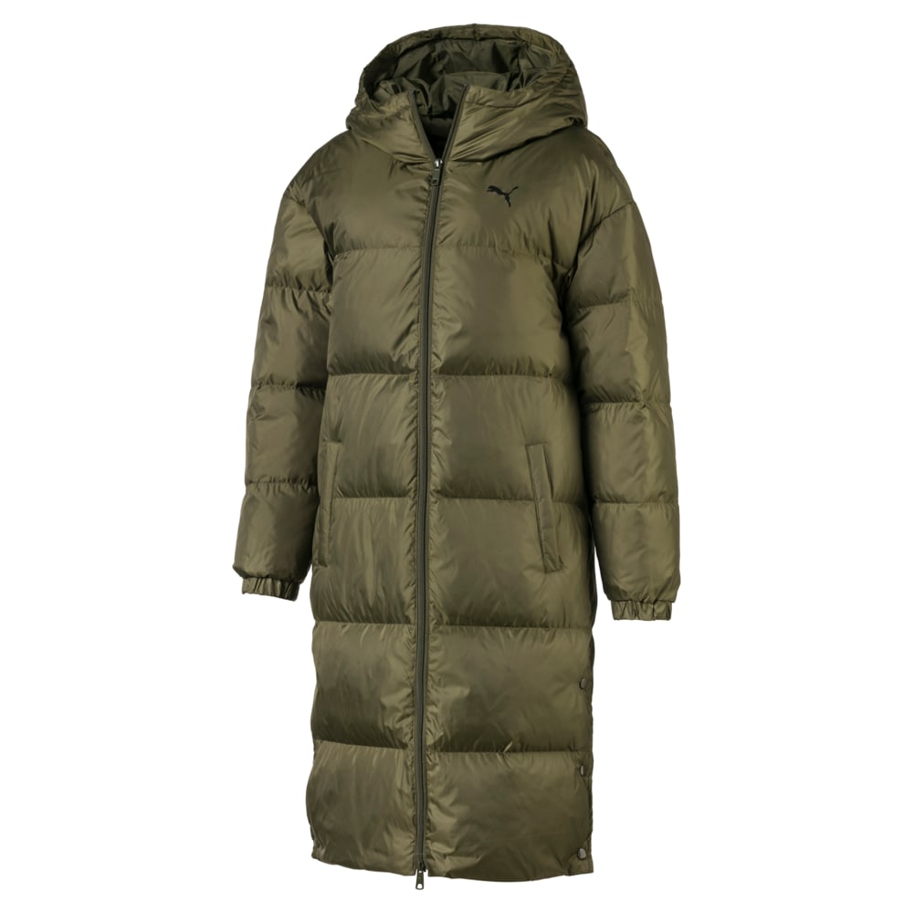 Зображення Puma Куртка Longline Women's Down Jacket #1: Olive Night