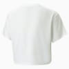 Зображення Puma Дитяча футболка Girls Logo Cropped Tee Youth #6: PUMA White-Loveable