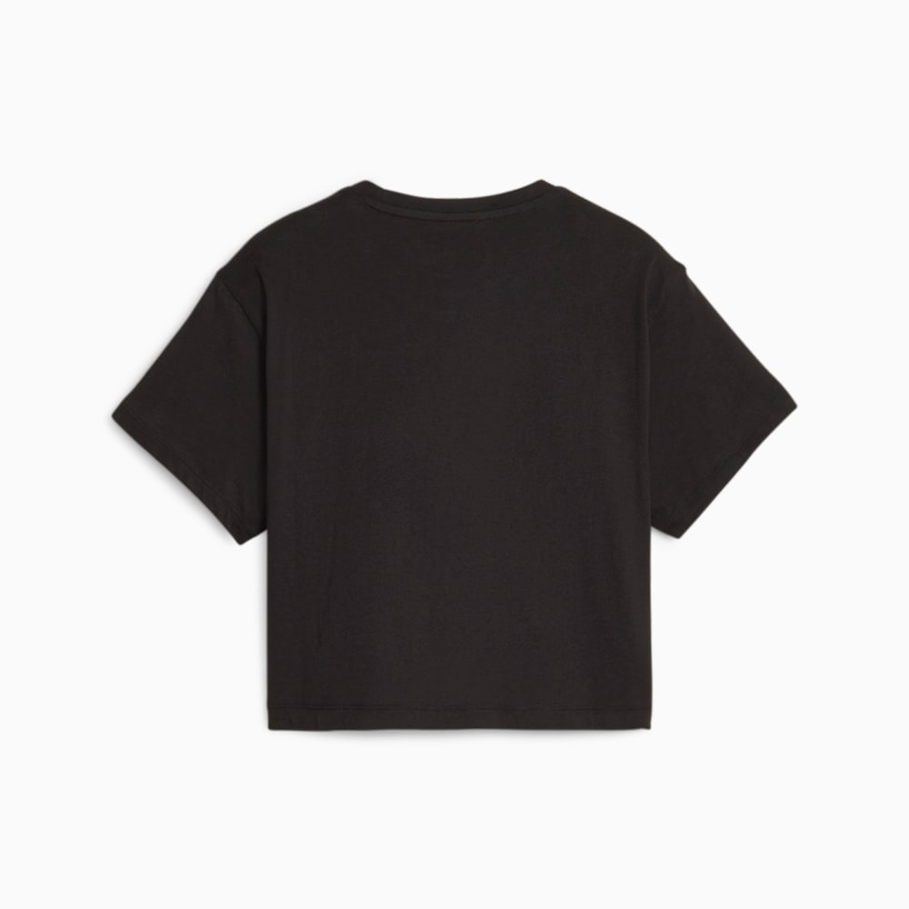 Image PUMA Camiseta Cropped com Logotipo Juvenil #1