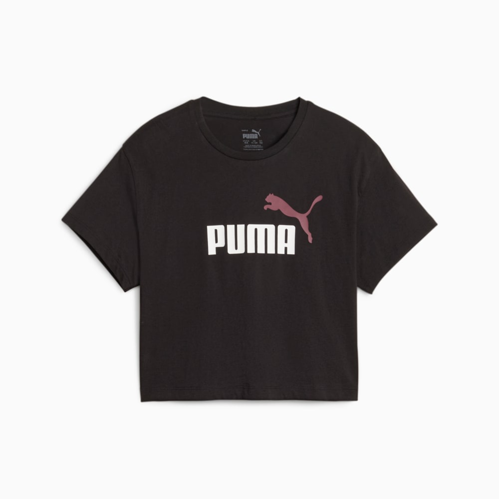 Girls Logo Cropped Tee Youth