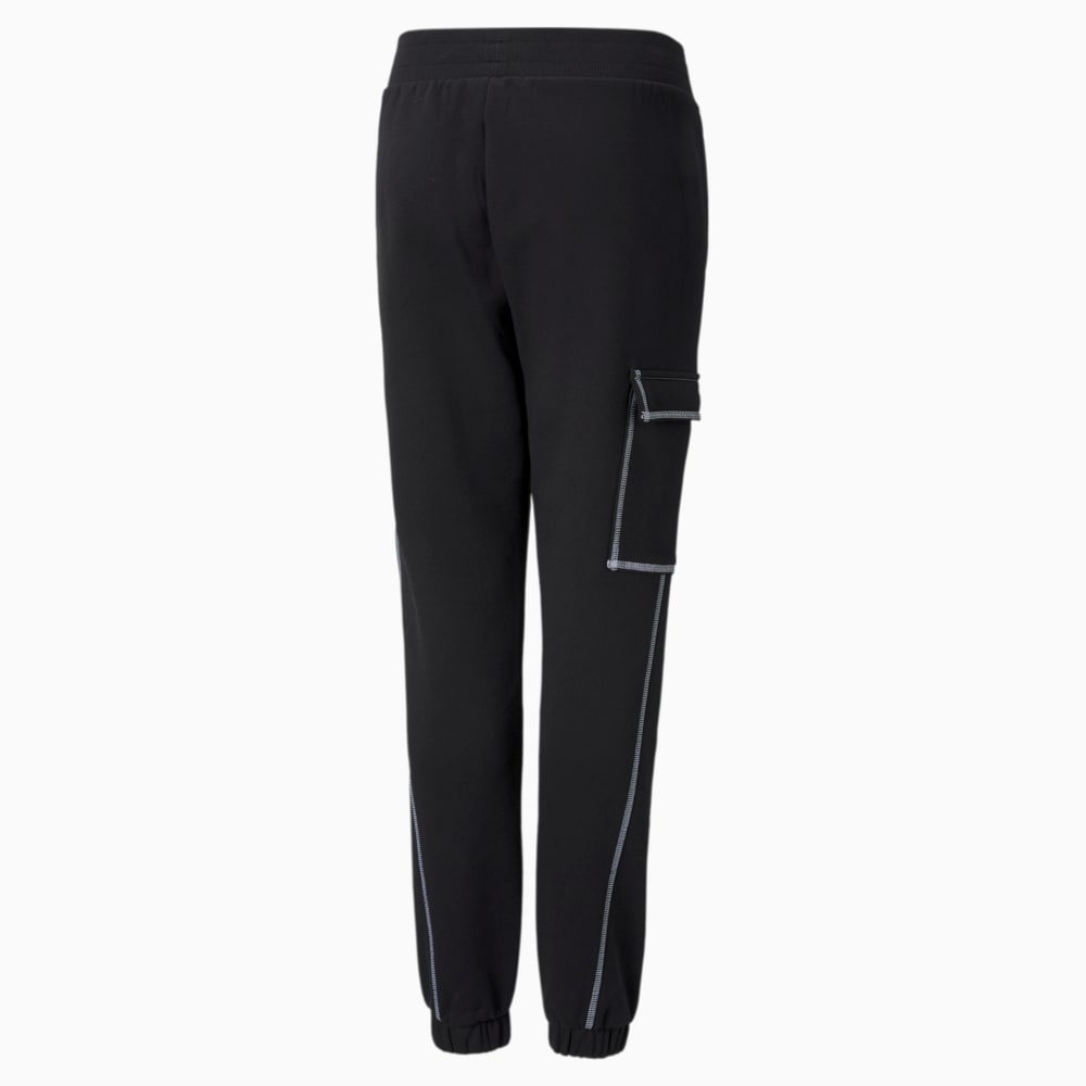 Зображення Puma Дитячі штани Power Youth Cargo Sweatpants #2: Puma Black