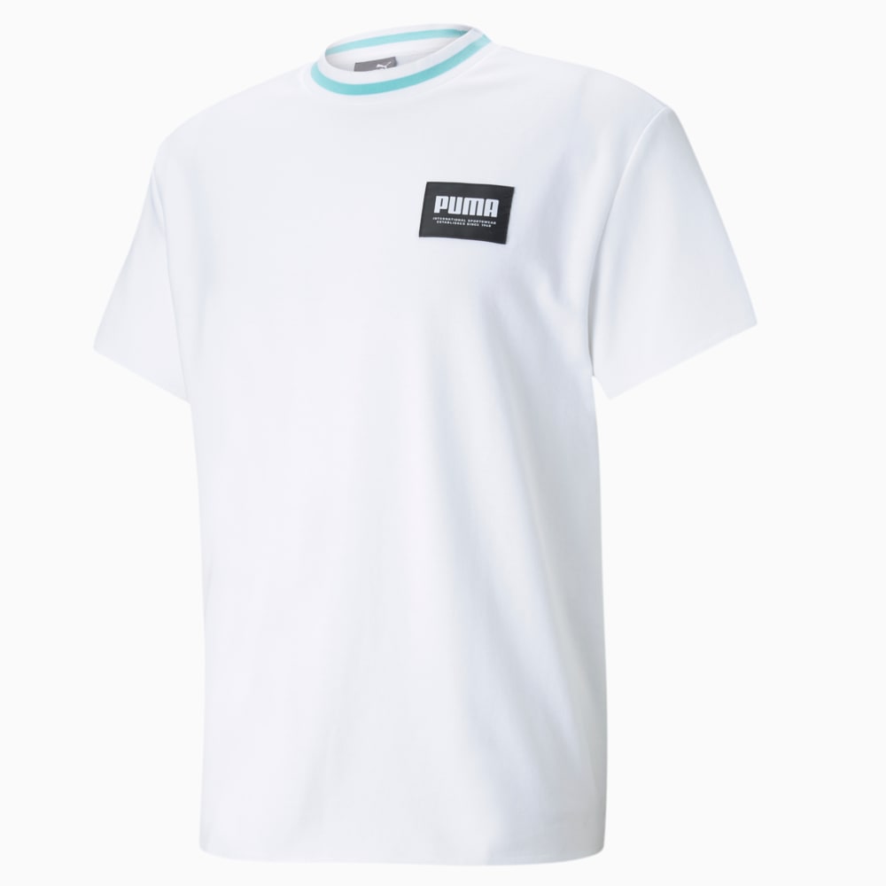 Зображення Puma Футболка SUMMER COURT Crew Neck Men's Tee #1: Puma White