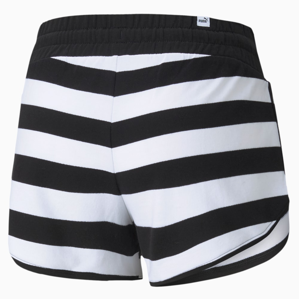 Зображення Puma Шорти Summer Stripes Printed Women's Shorts #2: Puma Black